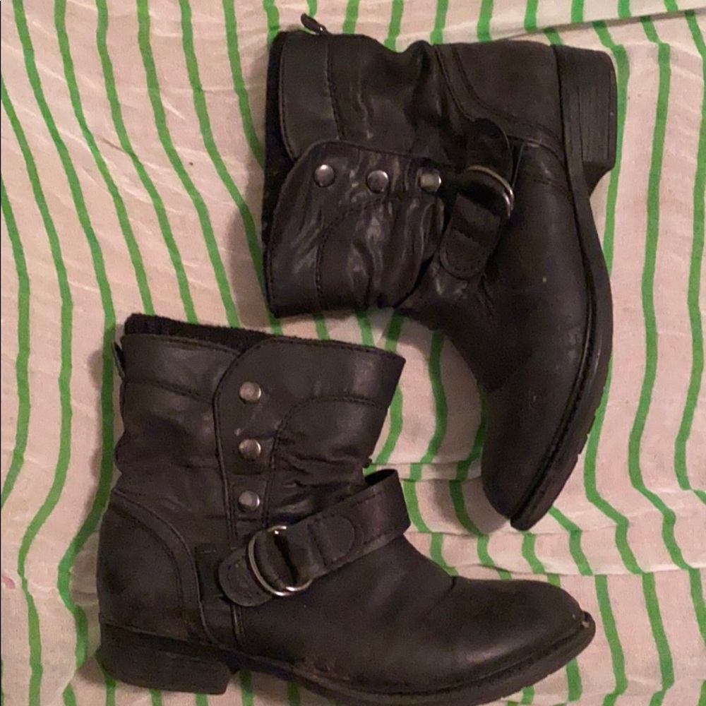 Black aldo boot